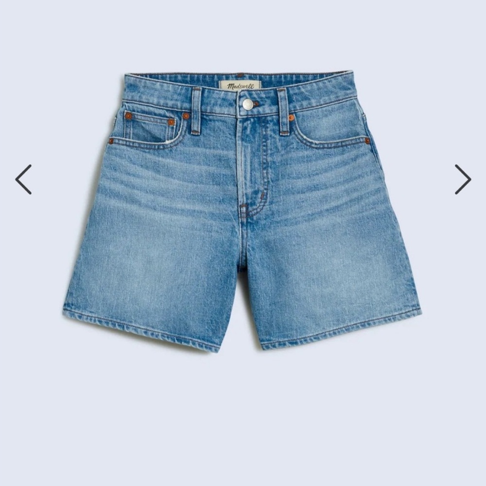 Madewell Curvy Perfect Mid-Length Jean Short